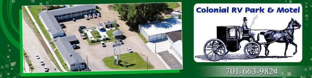 Colonial Motel And Rv Park Mandan Экстерьер фото